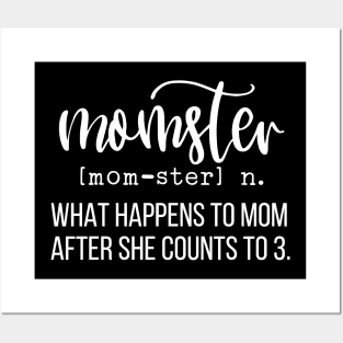 Momster Mothers Day Gift Posters and Art